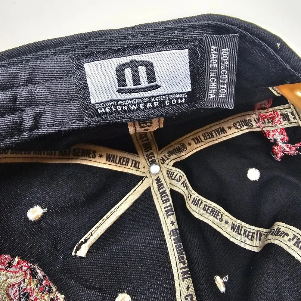 Chicago Bulls Artist Hat Series Snapback Walker TKL Melonwear Black Tan Cap